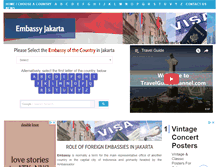 Tablet Screenshot of embassyjakarta.com